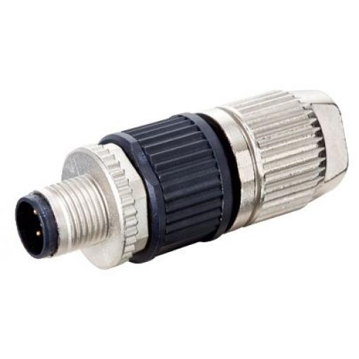 Kulatý konektor, počet kontaktů: 5, Kabel, velikost: M12 Murrelektronik Limited, pohlaví kontaktu: Vnitřní, orientace