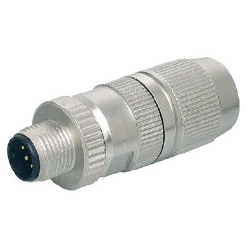 Kulatý konektor, počet kontaktů: 3, Kabel, velikost: M12 Murrelektronik Limited, pohlaví kontaktu: Vnitřní, orientace
