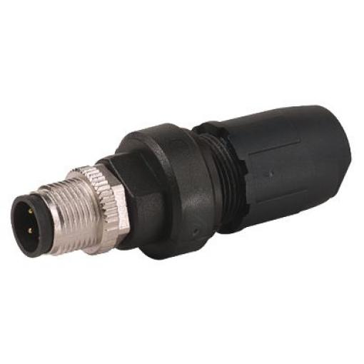 Kulatý konektor, počet kontaktů: 3, Kabel, velikost: M12 Murrelektronik Limited, pohlaví kontaktu: Vnitřní, orientace