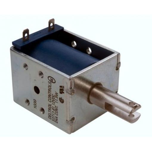 Lineární solenoid, průměr plunžru: 11.11mm, 12.3Ω, 12 V DC, 39,18 x 50,7 x 41,28 mm, 11,5 W