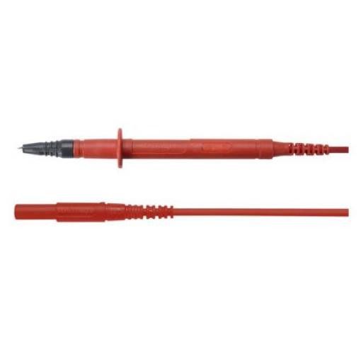 Kabely pro multimetry SPL 7318 Ni / 1 / 100 /RT Zkušební sonda, délka kabelů: 1 m Schutzinger, úroveň kategorie: KAT IV