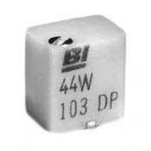 Ladicí potenciometr 100kΩ ±10% ±100ppm/°C 0.25 W @ 85 °C 9otáčkový, SMD, Pájecí kolík, řada: 44 TT ElectronicsBI