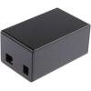 Pouzdro Arduino Polystyren Černá 95 x 57 x 44mm Arduino UNO a ethernetový štít