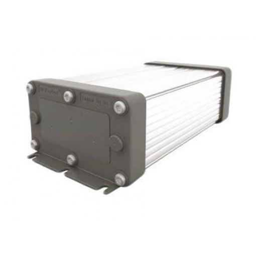 eldoLED Pouzdro, řada: DRYverbox IP66 Nestíněný S přírubou barva Stříbrná barva Černá Plastové, Hliník 200.5 mm 61 mm