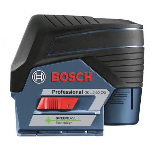 Laserový nivelační přístroj GCL 2-50 CG + RM2 Třída 2 Bosch