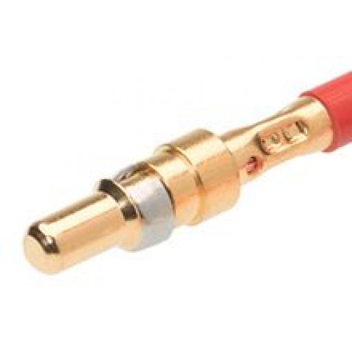 Molex Kolíkový kontakt, řada: 201845, Krimpovací kontakt samec, pro použití s: Systém napájecích konektorů MultiCat