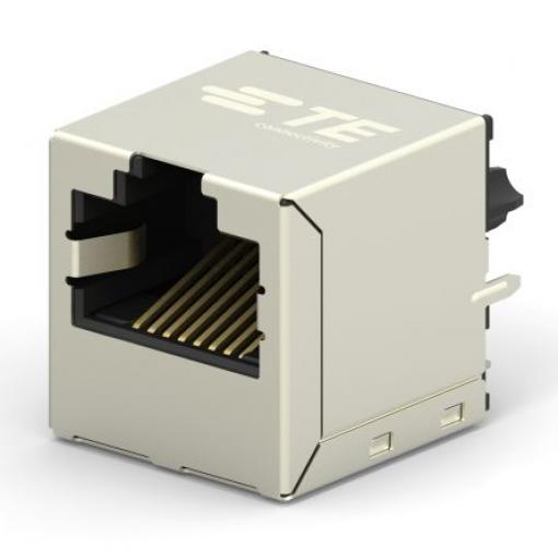 Zásuvka RJ45 Cat6, počet cest: 8, svislý, Montáž na plošný spoj, Samice, číslo řady: 2301995, počet portů: 1 x 1