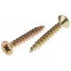 RS PRO Vrut Pozidriv, Pasivovaný pozinkovaný, Ocel Zapuštěná hlavice, 4 mm, délka: 30 mm