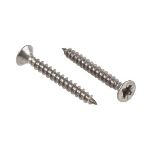 RS PRO Vrut Pozidriv, Nerezová ocel Zapuštěná hlavice, Metrické, délka: 30 mm
