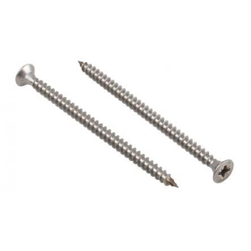 RS PRO Vrut Pozidriv, Nerezová ocel Zapuštěná hlavice, 6 mm, délka: 100 mm