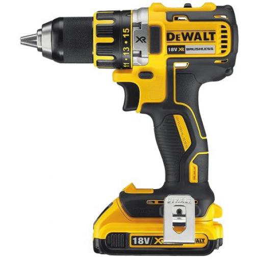Akumulátorové vrtačky 20V Li-Ion sklíčidlo S ráčnou 2Ah zástrčka Euro (DCD790) Dewalt