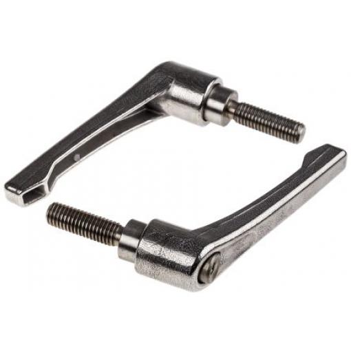 Svěrací páka Nerezová ocel Uzavírací páka M10 RS PRO, délka: 32 mm