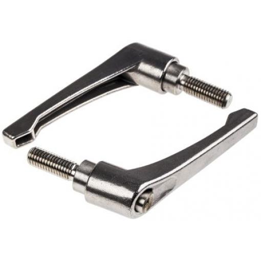 Svěrací páka Nerezová ocel Uzavírací páka M12 RS PRO, délka: 32 mm