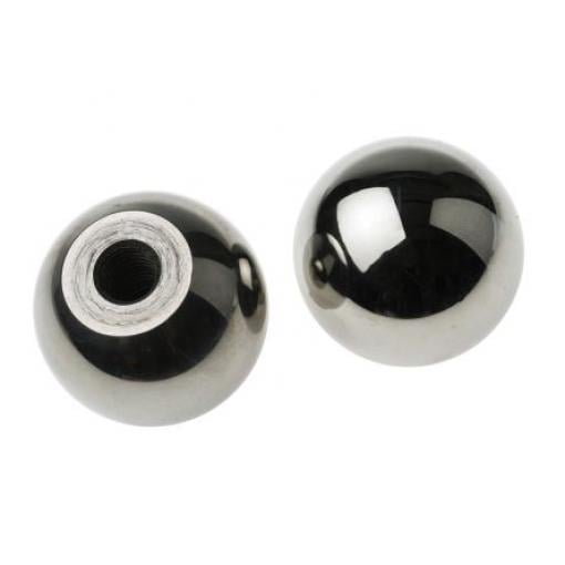 Upínací knoflík Nerezová ocel barva Stříbrná Kuličkové 5 mm RS PRO Zásuvný