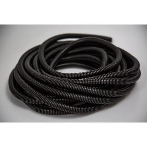 RS PRO Instalační trubka Černá 10.7 mm Plastové 10 m 3.3 mm