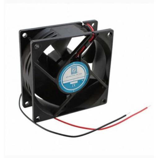 RS PRO Axiální ventilátor, řada: OD8032, průtok vzduchu: 76.5 m³/h 1.92 W 12 V dc 160 mA IP55 80.5 mm 80.5 mm 32 mm