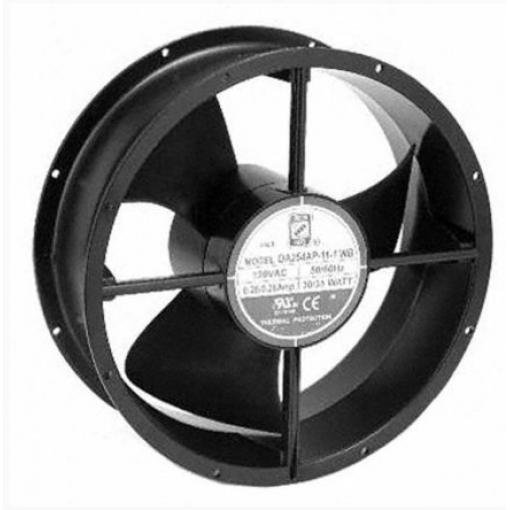 RS PRO Axiální ventilátor, řada: OA254, průtok vzduchu: 929.3 m³/h 33 W 230V ac 300 mA IP55 254 mm 254mm 89 mm