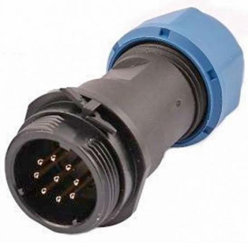 Kulatý konektor, počet kontaktů: 2, Kabel, velikost: Standard RS PRO, pohlaví kontaktu: Vnitřní, orientace těla: Rovný