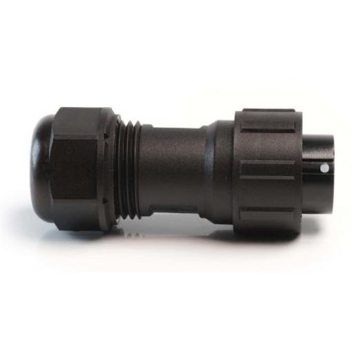 Kulatý konektor, počet kontaktů: 3, Kabel, velikost: Standard RS PRO, pohlaví kontaktu: Vnější, orientace těla: Rovný