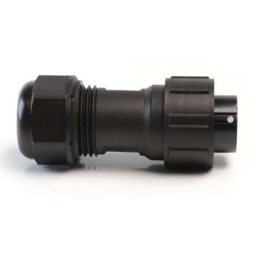 Kulatý konektor, počet kontaktů: 5, Kabel, velikost: Standard RS PRO, pohlaví kontaktu: Vnější, orientace těla: Rovný