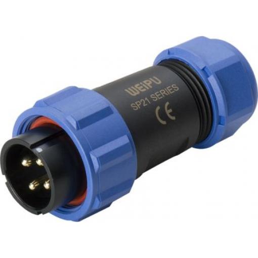 Kulatý konektor, počet kontaktů: 7, Kabel, velikost: Standard RS PRO, pohlaví kontaktu: Samec/samice, orientace těla: