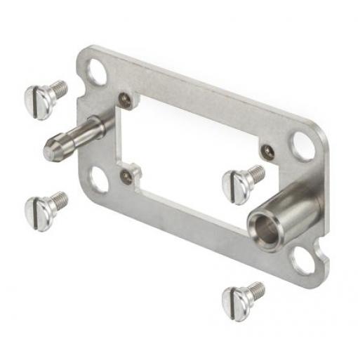 HARTING Montážní rám, Dokovací rám, řada: RS-K10D, velikost závitu: M5, pro použití s: Napájecí konektory pro vysoké