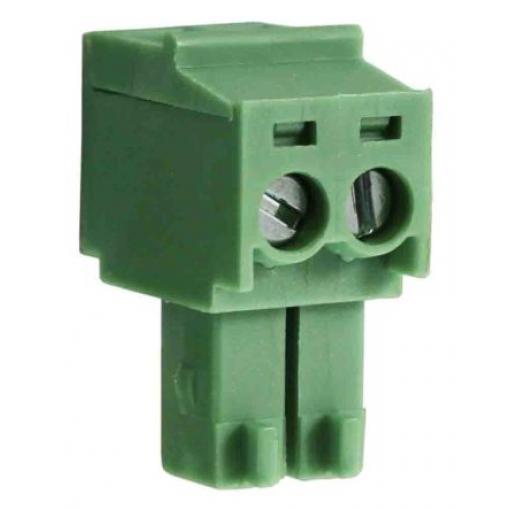 RS PRO Zásuvný blok Terminal, řada: CTBP, rozteč: 3.5 mm, počet řad: 1, počet kontaktů: 6, orientace těla: Rovný, Zelená