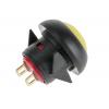 RS PRO Tlačítkový spínač IP67 SPST Panel Okamžité 13.6 mm 100 mA, 125 mA, 200 mA, 400 mA, 500 mA, barva LED: Žlutá 50 V