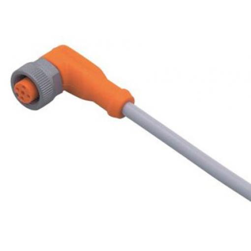 Kabel ovladače snímače, A: Vnitřní, A: M12 4, B: Bez koncovky, 250 V ac, 300V dc, IP65, IP67, IP68, IP69K, řada: EVW006