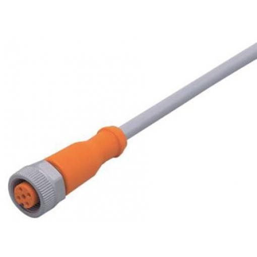 Kabel ovladače snímače, A: Vnitřní, A: M12 4, B: Bez koncovky, 60V ac/dc, IP65, IP67, IP68, IP69K, řada: EVW011 ifm