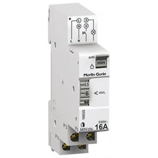 Schneider Electric Časovací relé, řada: DuoLine Min clic Lišta DIN 230 V ac Šroub 1 to 7 min