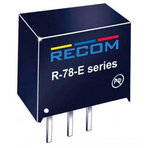 Recom Spínací regulátor, výstup: 5 V dc Průchozí otvor 1 A 28V dc, počet výstupů: 1