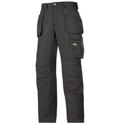 Pracovní kalhoty pánské, délka nohavice 30in, Černá, Lehké, Ripstop, řada: 3213 Craftsman 30in 88cm