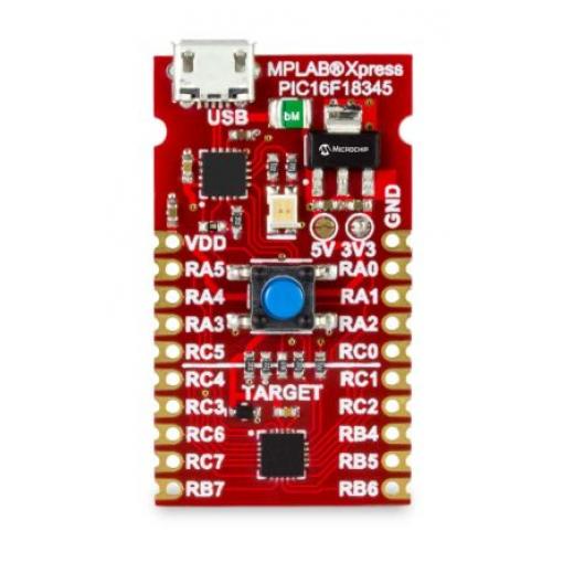 Microchip Vyhodnocovací deska, PIC16F18345, PIC, MCU DM164141, Mikrokontrolér, PIC8, MPLAB Xpress, Vyhodnocovací deska