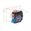 Čárový laser, číslo modelu: GLL 3-80 C Třída 2 Bosch, délka: 650 nm Červená 3