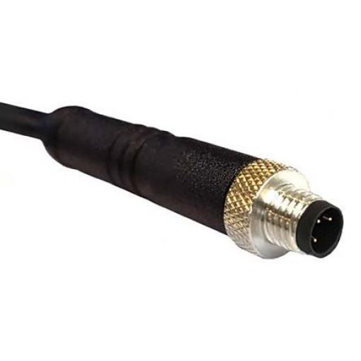 Kabel ovladače snímače, A: Vnější, A: Rovný 4, B: Neuzavřený, 60V 34, IP67, řada: M5 Bulgin