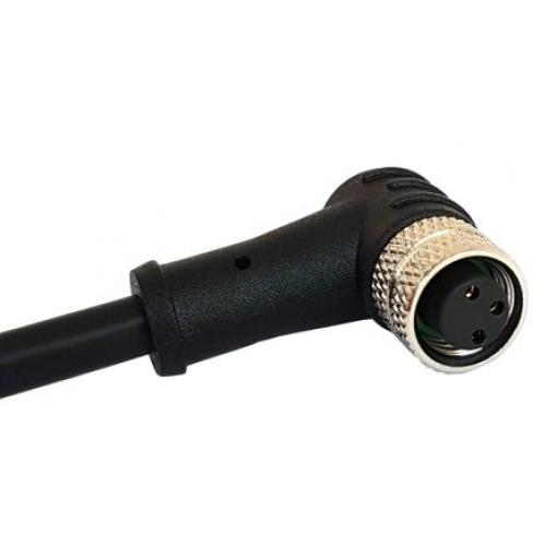 Kabel ovladače snímače, A: Vnitřní, A: Pravoúhlý 5, B: Bez koncovky, B: Samec/samice, 30V, IP67, řada: M8 Bulgin