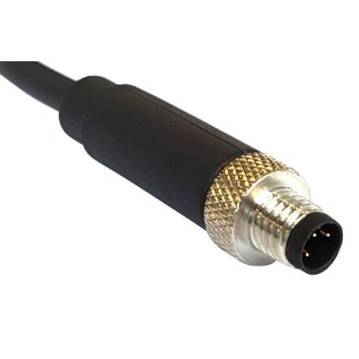 Kabel ovladače snímače, A: Vnější, A: Rovný, B: Volný konec, B: Neuzavřený, 30V 5, IP67, řada: M8 Bulgin