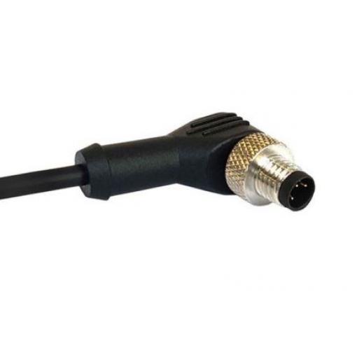 Kabel ovladače snímače, A: Vnitřní, A: Neuzavřený 5, B: Bez koncovky, 250V, IP67, řada: M12 Bulgin 1 m