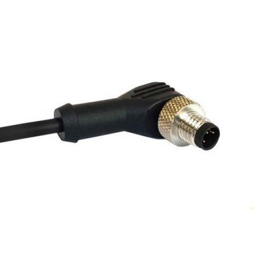 Kabel ovladače snímače, A: Vnější, A: Pravoúhlý, B: Bez koncovky, 250V 4, IP67, řada: M12 Bulgin