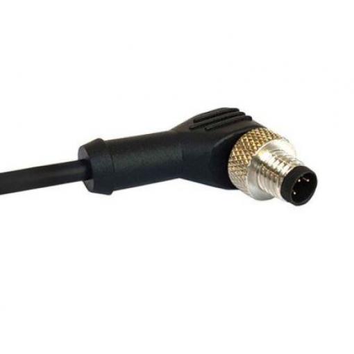 Kabel ovladače snímače, A: Vnitřní, A: Neuzavřený 5, B: Bez koncovky, 250V, IP67, řada: M12 Bulgin 1 m