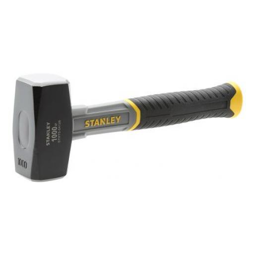 Kladivo Uhlíková ocel Kovová palice, materiál držadla: Laminát, celková délka: 260 mm Stanley 1 kg
