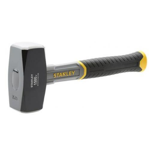 Kladivo Uhlíková ocel Kovová palice, materiál držadla: Laminát, celková délka: 260 mm Stanley 1.5 kg