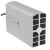 STEGO Zapouzdřené topné těleso, řada: CREx 020 150W 230 V ac 150W 200 °C 60 mm 120 mm
