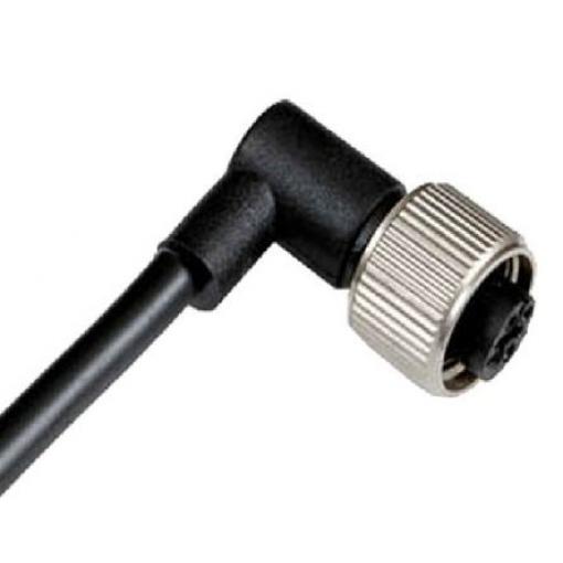 Kabel ovladače snímače, A: Vnitřní, A: Pravoúhlý 4, B: Volný konec, B: Neuzavřený, 250V, IP67, řada: CBF RS PRO 5 m