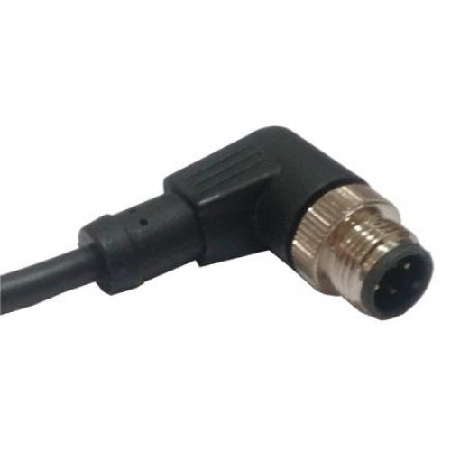 Kabel ovladače snímače, A: Vnější, A: Pravoúhlý 4, B: Volný konec, B: Neuzavřený, 250V, IP67, řada: CBF RS PRO 5 m