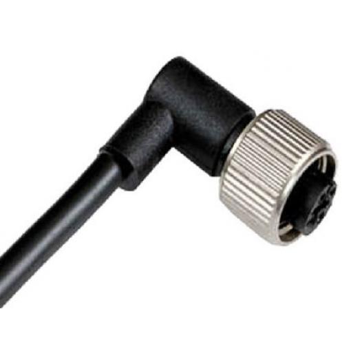 Kabel ovladače snímače, A: Vnitřní, A: Pravoúhlý 4, B: Volný konec, B: Neuzavřený, 60V, IP67, řada: CBF RS PRO 5 m