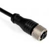 Kabel ovladače snímače, A: Vnitřní, A: Rovný 4, B: Volný konec, B: Neuzavřený, 250V ac/dc, IP67, řada: CBF RS PRO 2 m