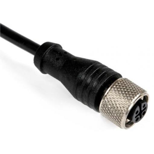 Kabel ovladače snímače, A: Vnitřní, A: Rovný, B: Volný konec, B: Neuzavřený, 250V ac/dc 4, IP67, řada: CBF RS PRO 2 m