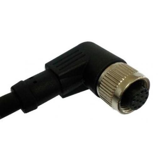 Kabel ovladače snímače, A: Vnitřní, A: Pravoúhlý 12, B: Volný konec, B: Neuzavřený, 30V, IP67, řada: CBF RS PRO 5 m